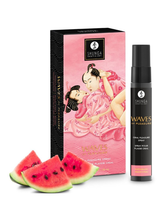 SHUNGA - WAVES PLEASURE SPRAY ORAL SEDUCTOR SANDÍA 20 ML