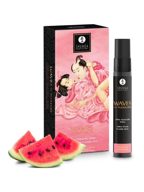 SHUNGA - WAVES PLEASURE SPRAY ORAL SEDUCTOR SANDÍA 20 ML