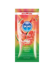 SKINS - FRUITY LUBRICANTE BASE DE AGUA SANDÍA MONODOSIS 5 ML