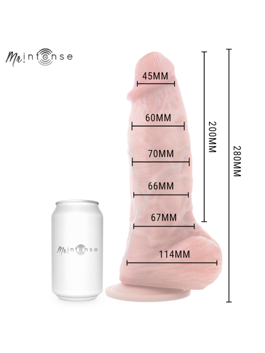 MR INTENSE - EXTRABIG SPENCER DILDO SILICONA 28 CM -Ø- 7.3 CM