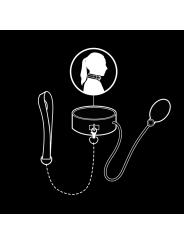 FETISH SUBMISSIVE BONDAGE - COLLAR BONDAGE INFLABLE CON TIRADOR