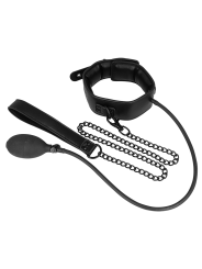 FETISH SUBMISSIVE BONDAGE - COLLAR BONDAGE INFLABLE CON TIRADOR
