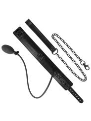 FETISH SUBMISSIVE BONDAGE - COLLAR BONDAGE INFLABLE CON TIRADOR