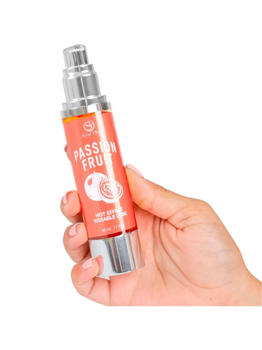 SECRETPLAY - LUBRICANTE EFECTO CALOR FRUTA DE LA PASIÓN 50 ML