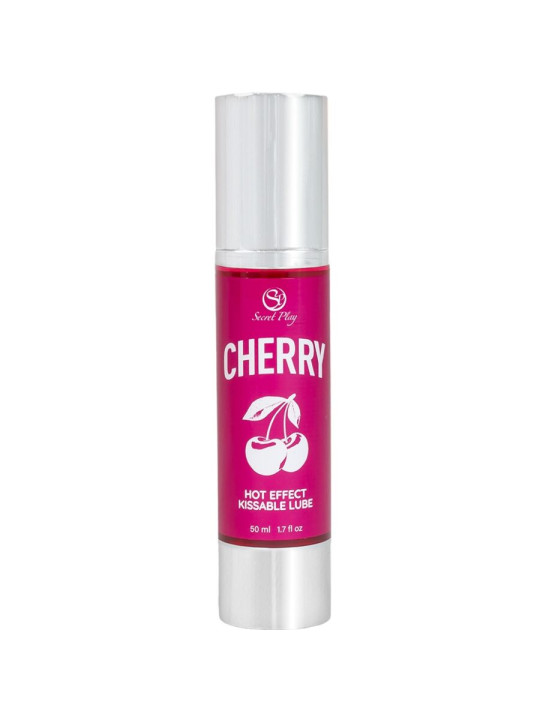 SECRETPLAY - LUBRICANTE EFECTO CALOR CEREZA 50 ML