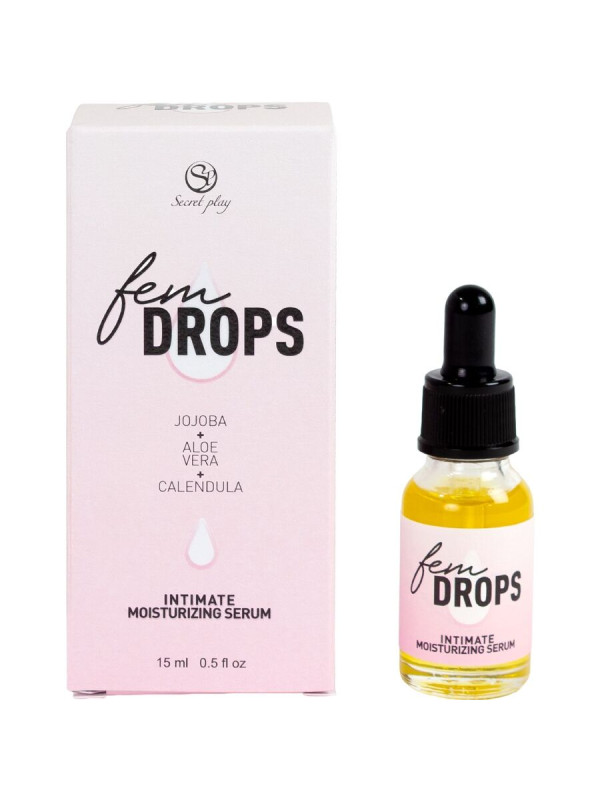 SECRETPLAY - FEM DROPS SÉRUM HIDRATANTE ÍNTIMO 15 ML