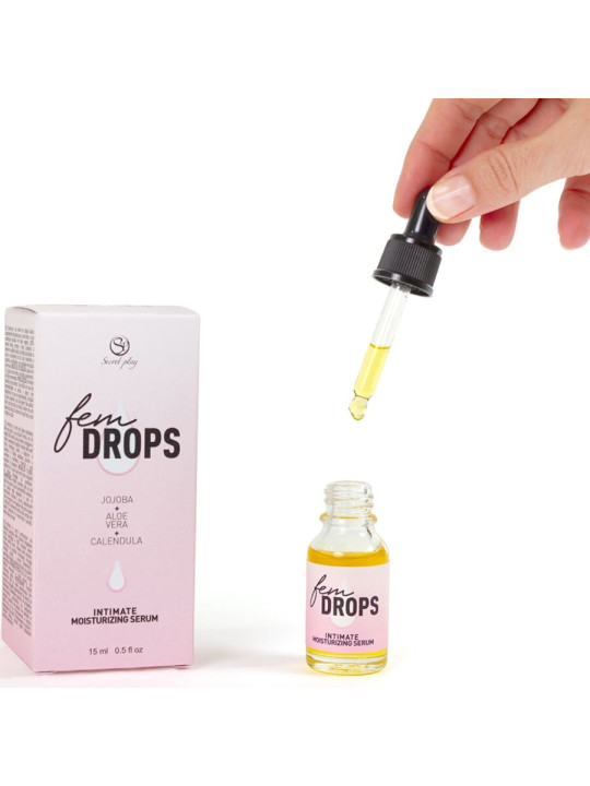 SECRETPLAY - FEM DROPS SÉRUM HIDRATANTE ÍNTIMO 15 ML