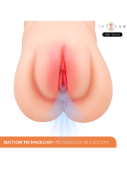 INTENSE DEEP TOUCH - KRISTA MASTURBADOR VAGINA CON EFECTO SUCCIÓN, VIBRACIÓN Y VOZ 1.2 KG