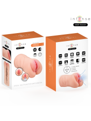 INTENSE DEEP TOUCH - KRISTA MASTURBADOR VAGINA CON EFECTO SUCCIÓN, VIBRACIÓN Y VOZ 1.2 KG