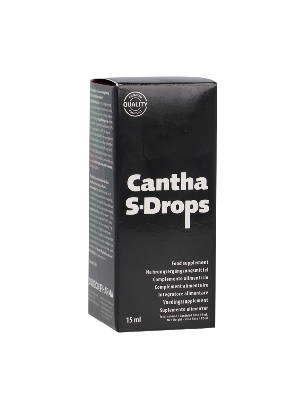 Cantha S-Drops – Complemento alimenticio con L-Arginina y Vitamina C