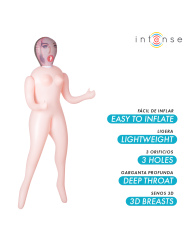 INTENSE DOLLS - MONIQUE MUÑECA HINCHABLE CON TRES ORIFICIOS