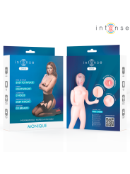 INTENSE DOLLS - MONIQUE MUÑECA HINCHABLE CON TRES ORIFICIOS