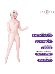 INTENSE DOLLS - IRINA MUÑECA HINCHABLE CON TRES ORIFICIOS