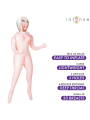 INTENSE DOLLS - IRINA MUÑECA HINCHABLE CON TRES ORIFICIOS