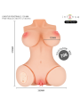 Intense Deep Touch Vero: torso masturbador realista 5,5 kg