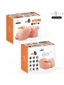 Cajas del masturbador Intense Deep Touch Ginger con los iconos de funciones y el material TPE