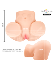 Intense Deep Touch Ginger: masturbador con succión y calor