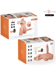 INTENSE DEEP TOUCH - MARTY TORSO CON ANO Y DILDO REALÍSTICO CON EMPUJE Y VIBRACIÓN CONTROL REMOTO 6.2 KG