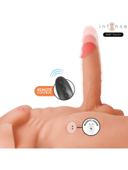 INTENSE DEEP TOUCH - MARTY TORSO CON ANO Y DILDO REALÍSTICO CON EMPUJE Y VIBRACIÓN CONTROL REMOTO 6.2 KG