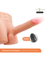 Detalle del movimiento de empuje del pene del torso Intense Deep Touch Richie junto a su mando