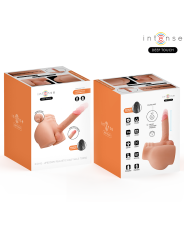 Caja del Intense Deep Touch Richie, torso realista masculino up and down, vista de frente y por detrás