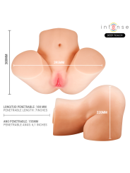 INTENSE DEEP TOUCH - JULIA MASTURBADOR VAGINA CON EFECTO SUCCIÓN, CALOR, VIBRACIÓN Y VOZ CON CONTROL REMOTO 9 KG