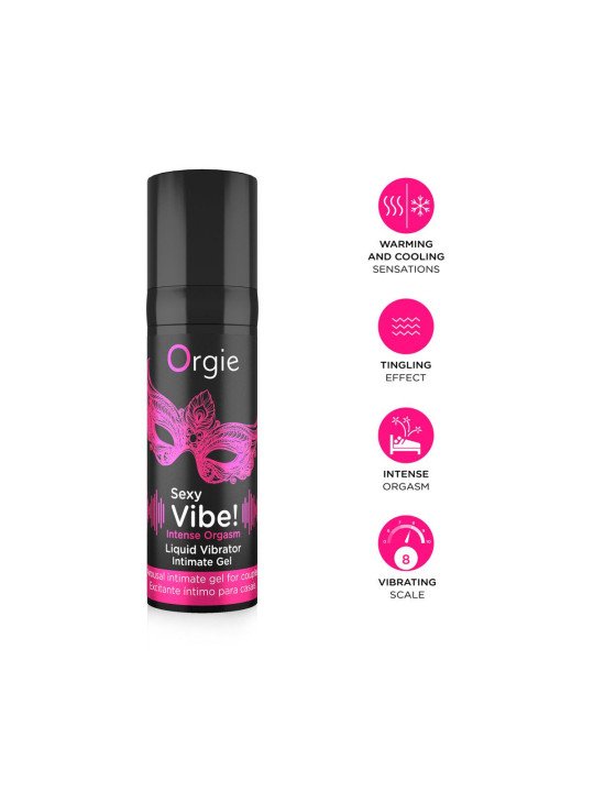 Potenciador del Orgasmo Orgie Sexy Vibe! Intense Orgasm 15 ml