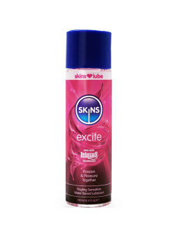 SKINS - EXCITE LUBRICANTE BASE DE AGUA 130 ML