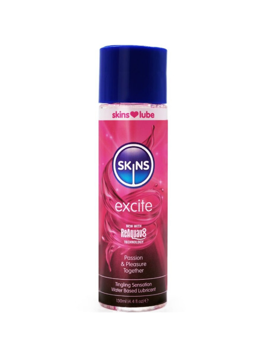 SKINS - EXCITE LUBRICANTE BASE DE AGUA 130 ML