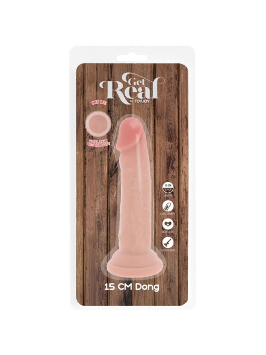 GET REAL - PENE REALÍSTICO DELUXE 15 CM