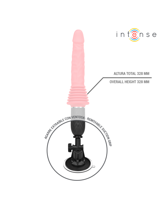 INTENSE - CYNTHIA VIBRADOR THRUSTING CONTROL REMOTO CON CALOR