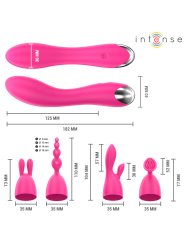 INTENSE - CHER VIBRADOR 20 PATRONES CON CABEZALES INTERCAMBIABLES