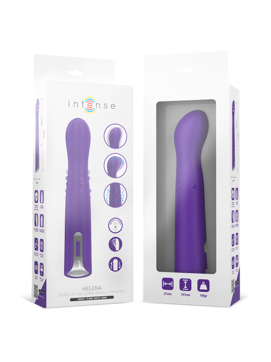 INTENSE - HELENA VIBRADOR UP & DOWN MODO BEADS 13,5 CM