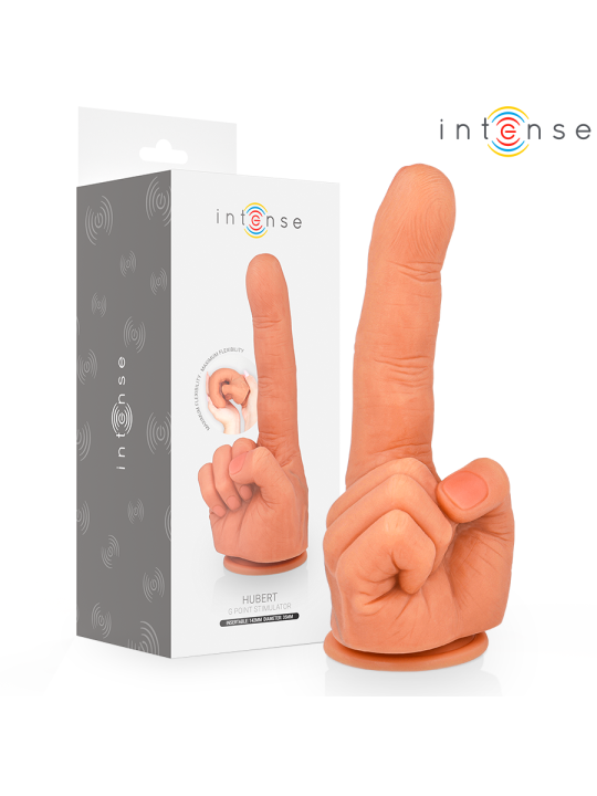 INTENSE - HUBERT ESTIMULADOR PUNTO·G MANO FLEXIBLE 14,2 CM