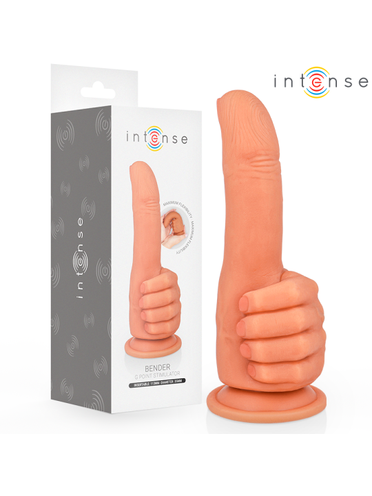 INTENSE - BENDER ESTIMULADOR PUNTO·G MANO FLEXIBLE 11,3 CM