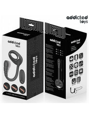 ADDICTED TOYS - ANILLO PENE VIBRADOR PUNTO·P CONTROL REMOTO