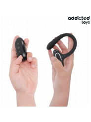 ADDICTED TOYS - ANILLO PENE VIBRADOR PUNTO·P CONTROL REMOTO