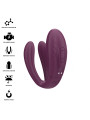 INTENSE - SANDRA VIBRADOR & ESTIMULADOR DE PINZAS CON GOLPETEO CONTROL REMOTO