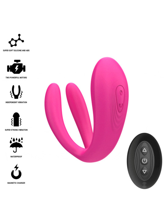 INTENSE - JULIA VIBRADOR & ESTIMULADOR DE PINZAS CONTROL REMOTO