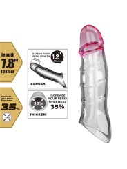 PRETTY LOVE - DARNELL FUNDA PARA PENE EFECTO TRANSPARENTE