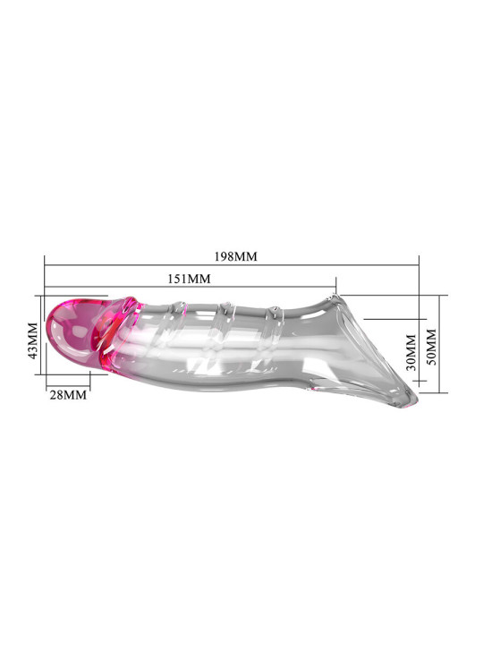 PRETTY LOVE - DARNELL FUNDA PARA PENE EFECTO TRANSPARENTE