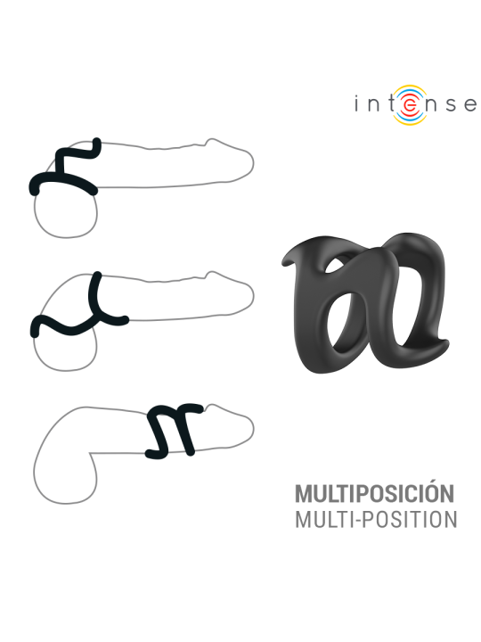 INTENSE - NIKOLAJ ANILLO AJUSTABLE MODELO 8