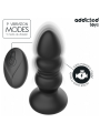 ADDICTED TOYS - PLUG ANAL VIBRADOR THRUSTING Y LUZ LED CONTROL REMOTO