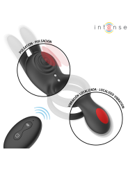 INTENSE - QUINN ANILLO DOBLE CON VIBRACIÓN CONTROL REMOTO