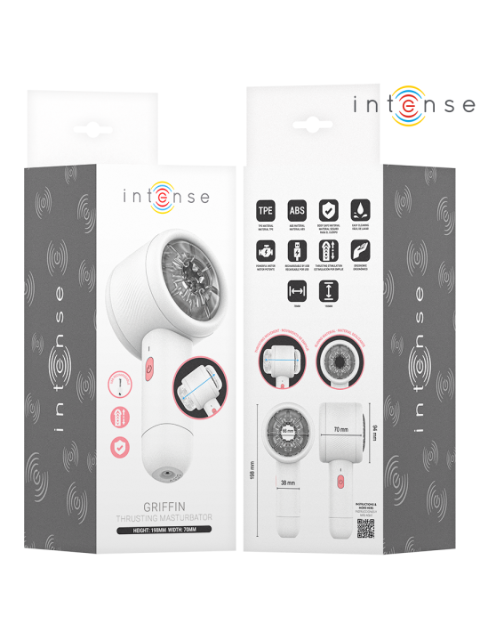 INTENSE - GRIFFIN MASTURBADOR MASCULINO CON EMPUJE AVANZADO