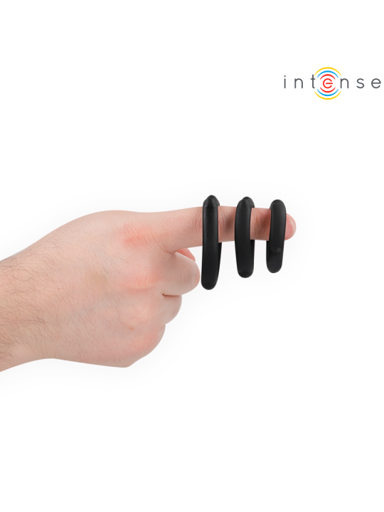 INTENSE - PETER SET DE 3 ANILLOS MODELO 9