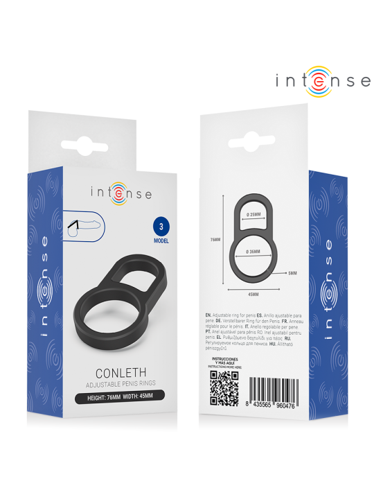 INTENSE - CONLETH ANILLO DOBLE AJUSTABLE MODELO 3