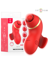 INTENSE - PATTY ESTIMULADOR CON 4 CABEZALES, SUCCIÓN, TAPPING, TICKLING Y LICKING