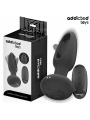 ADDICTED TOYS - PLUG ANAL CON LENGUA VIBRADORA Y CONTROL REMOTO
