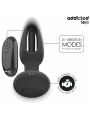 ADDICTED TOYS - PLUG ANAL CON LENGUA VIBRADORA Y CONTROL REMOTO